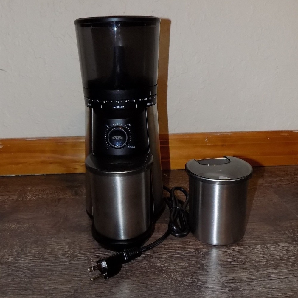 OXO Conical Burr Coffee Grinder Black